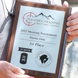 Steve Collins - Congratulations to the winner of the first pistol shooting challenge.