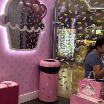 Hello Kitty Cafe - 1 of 2 identical nooks for sitting- super cute! - Themed Cafes Near Me - Las Vegas, Nevada
