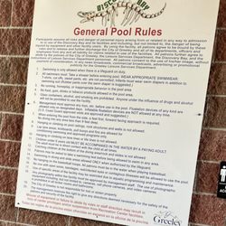 Discovery Bay - Park Rules