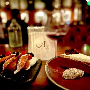 A Restaurant - pastries and desserts on a table - New American Near Me - Newport Beach, California