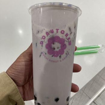 Donutchew - Ube boba milk tea - Donuts Near Me - Gaithersburg, Maryland
