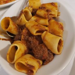 Pasta with wild boar