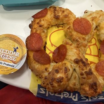 Wetzel's Pretzels - Pizza pretzel. - Pretzels Near Me - Torrance, California Wetzel's Pretzels - Pizza pretzel. - Pretzels Near Me - Torrance, California