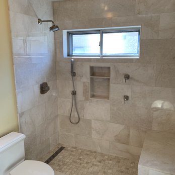 A Select Tile - Tile and plumbing finished. - General Contractors Near Me