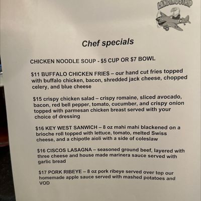 Menu photo 3 The Landing Strip Middle River, MD