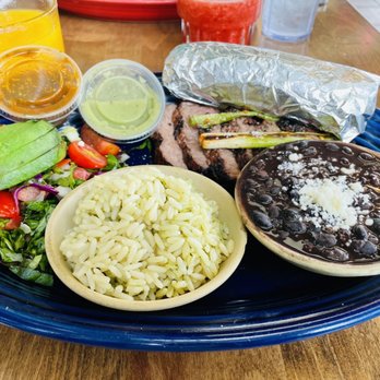 Agua Verde Cafe - Carne Asada Plate - Mexican Near Me - Seattle, Washington