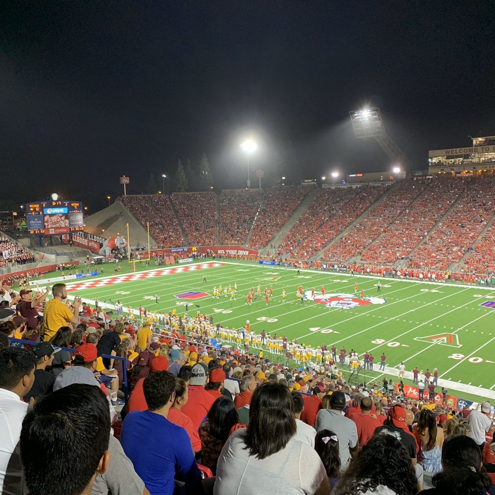 Bulldog Stadium - game in October not too cold yet - Stadiums & Arenas Near Me - Fresno, California Bulldog Stadium - game in October not too cold yet - Stadiums & Arenas Near Me - Fresno, California
