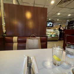 Fountain Diner - From the first table near the counter and front door toward restaurant