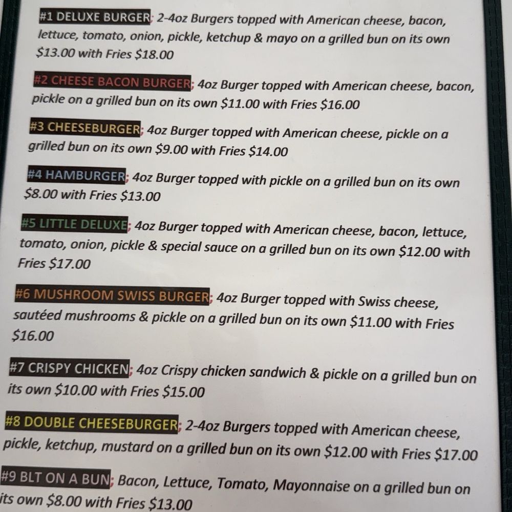 Fobaires Diner - Menu 2 - Burgers Near Me - Lusk, Wyoming Fobaires Diner - Menu 2 - Burgers Near Me - Lusk, Wyoming