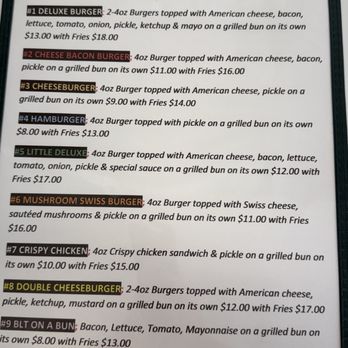 Fobaires Diner - Menu 2 - Burgers Near Me - Lusk, Wyoming Fobaires Diner - Menu 2 - Burgers Near Me - Lusk, Wyoming