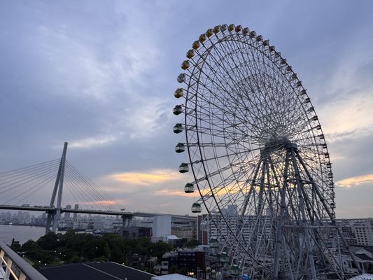 Tempozan Ferris Wheel by null