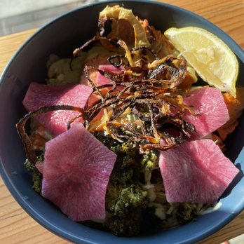 The Celery - The Up River Grain Bowl with cauliflower rice and broccoli - Juice Bars & Smoothies Near Me - Portland, Oregon