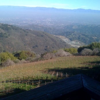 Naumann Vineyards - View from the back deck - Wineries Near Me - Cupertino, California Naumann Vineyards - View from the back deck - Wineries Near Me - Cupertino, California