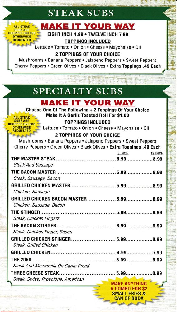 Niagara Deli & Pizzeria Pizza 2043 Niagara St, Buffalo, NY