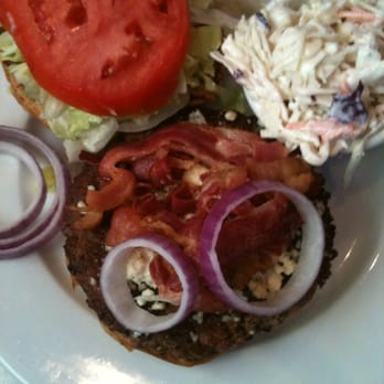 J D Shuckers - Shockers burger. Asked for raw onions instead if cooked. - Seafood Near Me - Lewes, Delaware J D Shuckers - Shockers burger. Asked for raw onions instead if cooked. - Seafood Near Me - Lewes, Delaware