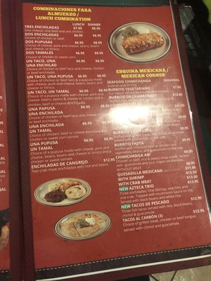 Menu photo 8 Abi Azteca Grill & Bar Germantown, MD