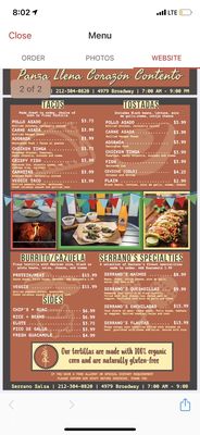 Menu photo 4 Serrano Salsa New York, NY Menu photo 4 Serrano Salsa New York, NY