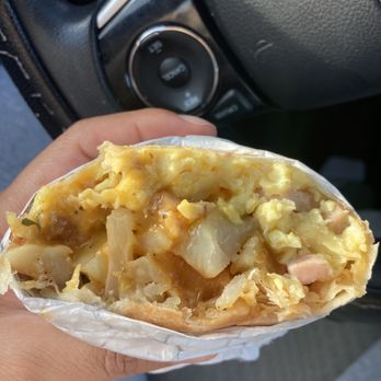 Cheliz - Even the Breakfast Burrito at jack in the box has more meat than this....Pretty disappointing - Diners Near Me - Redlands, California Cheliz - Even the Breakfast Burrito at jack in the box has more meat than this....Pretty disappointing - Diners Near Me - Redlands, California