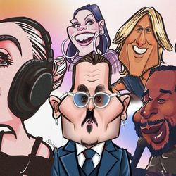Sharon T. Caricatures