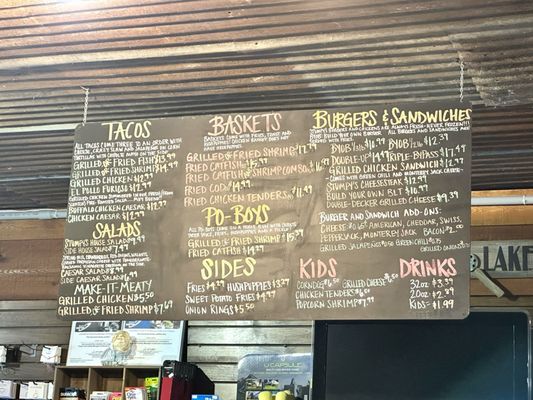 Menu photo 5 Stumpy's  Lakeside Grill Granbury, TX
