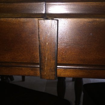 Ashley Store - Quality here isn't so good, but checkout the new crack in what the sales lady described as "solid wood". - Furniture Stores Near Me - Las Vegas, Nevada Ashley Store - Quality here isn't so good, but checkout the new crack in what the sales lady described as "solid wood". - Furniture Stores Near Me - Las Vegas, Nevada