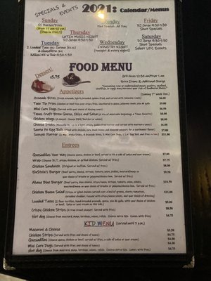Menu photo 2 EinStein's Pub & Arcade Richmond, TX