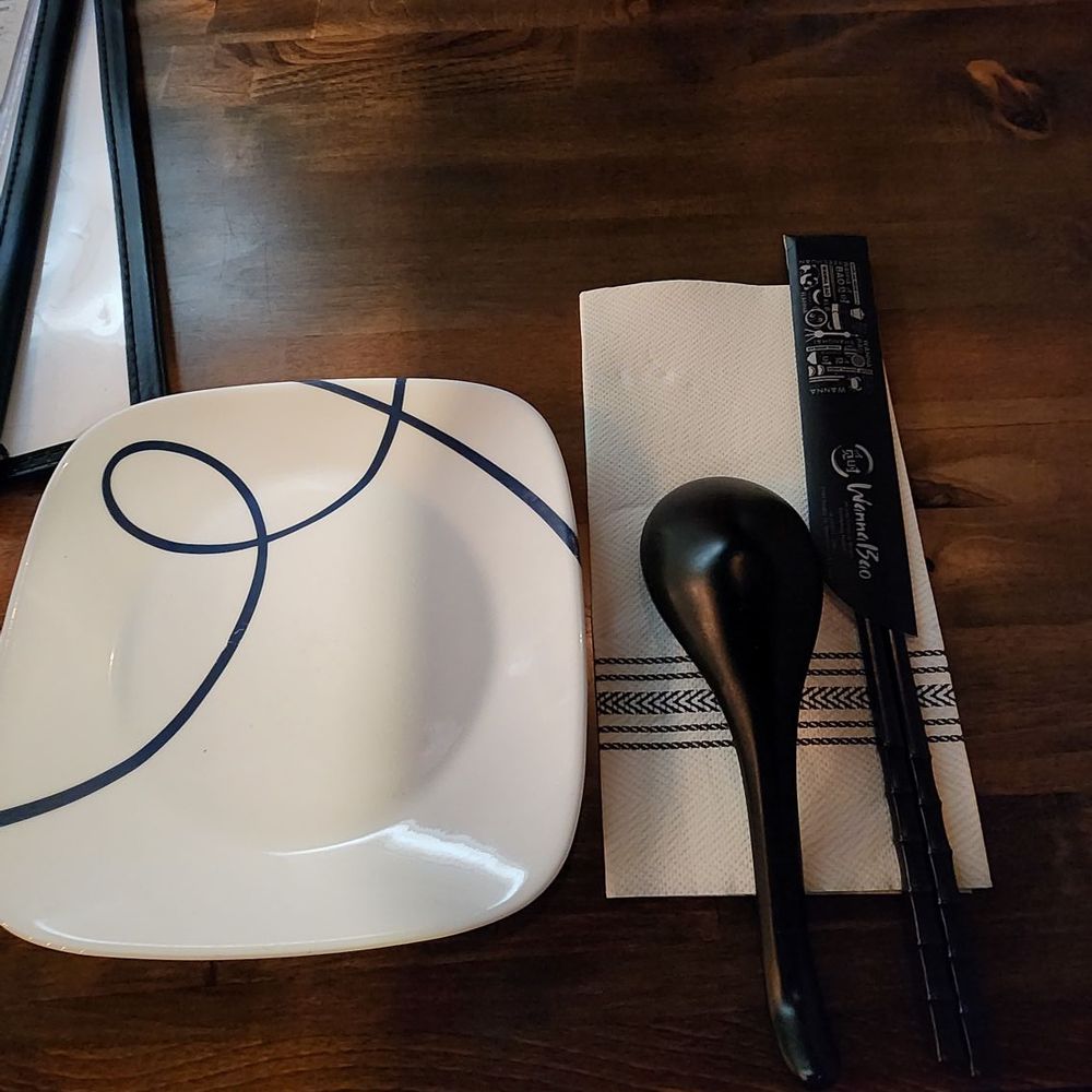 Wanna Bao - Table setting. July 2024 - Szechuan Near Me - Houston, Texas Wanna Bao - Table setting. July 2024 - Szechuan Near Me - Houston, Texas