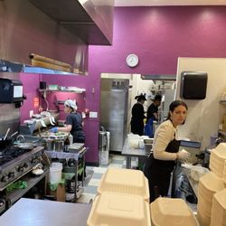 Authentic Thai Food with open kitchen