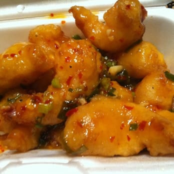 Peking Restaurant - Orange prawns - Chinese Near Me - Fairfield, California