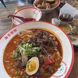 Pork and beef soup noodles