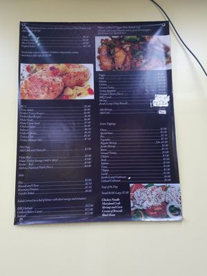 Menu photo 8 Shareef's House of Wraps Baltimore, MD