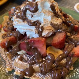 Nutella Waffle Combo