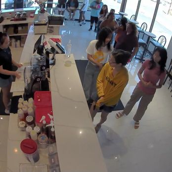 WeeTea - Denver - a group of people in a coffee shop - Bubble Tea Near Me - Denver, Colorado