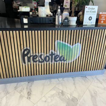 Presotea - Pickup counter - Bubble Tea Near Me - Elk Grove, California