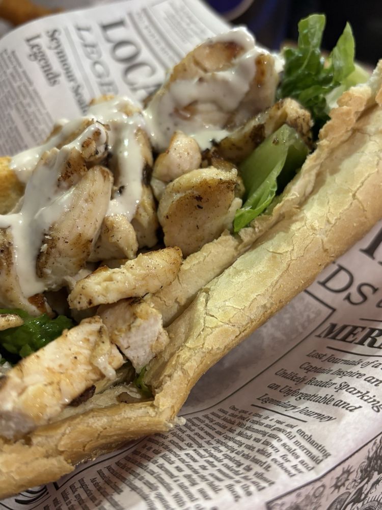 Chicken Caesar Salad Sub