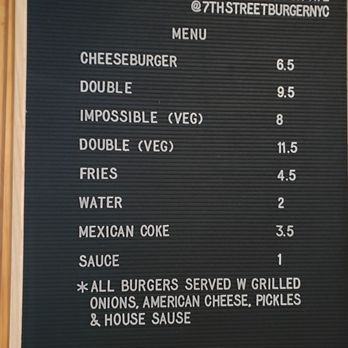 7th Street Burger - Burgers Near Me - Washington, DC, District of Columbia