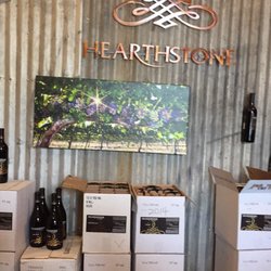 Hearthstone Vineyard and Winery - Hearthstone tasting room. Very homey. Highly recommend.