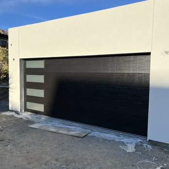 Sunray Overhead Doors - Amarr hr3000 flush with long frosted glass - Garage Door Services Near Me