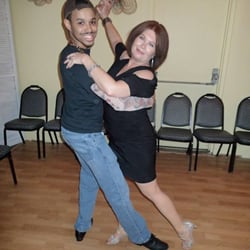 A & I Butterfly Ballroom and Dance Training Center - Shawn Champion and Dianne Nolan in a dance pose