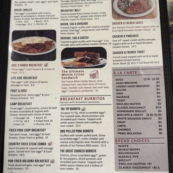 Billy Gail’s - Branson - Menu - American Near Me - Branson, Missouri