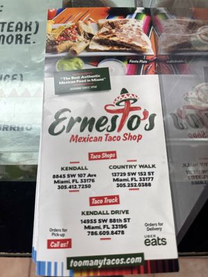 Ernesto's Mexican Taco Shop by null