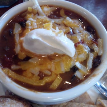 Triple rock - Vegan chili has cheese & sour cream. Good thing I'm not vegan - Burgers Near Me - Berkeley, California Triple rock - Vegan chili has cheese & sour cream. Good thing I'm not vegan - Burgers Near Me - Berkeley, California
