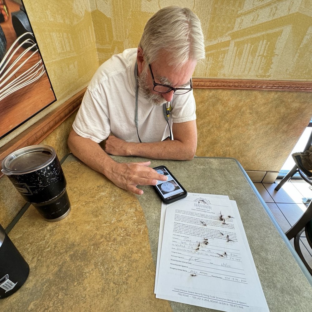 Sierra Bright Dot - Fred "office" in a subway. - Fishing Near Me - Bishop, California Sierra Bright Dot - Fred "office" in a subway. - Fishing Near Me - Bishop, California