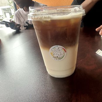 Arize Bistro - Hazelnut iced latte - Breakfast & Brunch Near Me - Long Beach, California