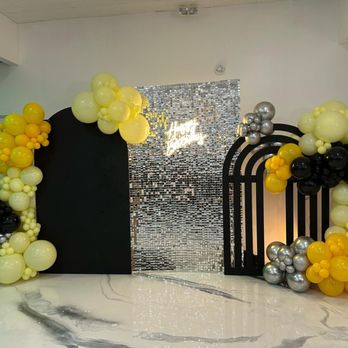 The Enchanted Hourglass - One of the 3 backdrops they provided w/our venue. I don't have a pic of the food buffet area, they provided the stainless steel warming stat - Venues & Event Spaces Near Me - Tampa, Florida The Enchanted Hourglass - One of the 3 backdrops they provided w/our venue. I don't have a pic of the food buffet area, they provided the stainless steel warming stat - Venues & Event Spaces Near Me - Tampa, Florida