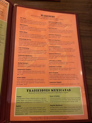 Menu photo 3 El Rancho Grande Bend, OR
