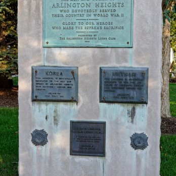 Memorial Park - Landmarks & Historical Buildings Near Me - Arlington Heights, Illinois