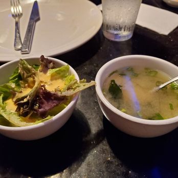 OKKO - Miso soup and salad - Asian Fusion Near Me - Hilton Head Island, South Carolina OKKO - Miso soup and salad - Asian Fusion Near Me - Hilton Head Island, South Carolina