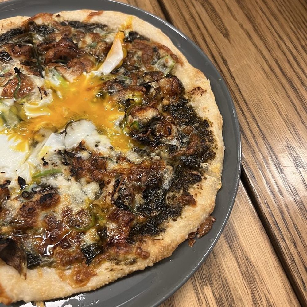Toyokan Plaza - Unagi and Nori Gorgonzola Pizza - Japanese Near Me - Vancouver, British Columbia Toyokan Plaza - Unagi and Nori Gorgonzola Pizza - Japanese Near Me - Vancouver, British Columbia