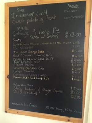 Menu photo 6 Two Whales Coffee Shop Port Rexton, NL
